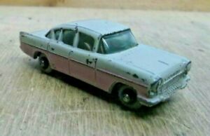 模型車 モデルカー マッチボックスレズニーヴォクソールクレスタグリジオローザブオナコンドレッノmatchbox lesney vauxhall cresta 22 grigiorosa buona con traino