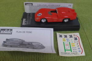 【送料無料】模型車 モデルカー ソリッドレトロルマンアルファロメオマンズsolid retro le man alfa romeo 333 no38 mans 1970
