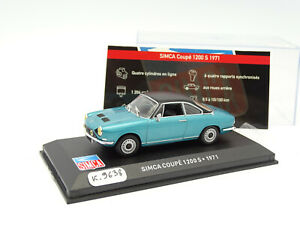 【送料無料】模型車 モデルカー プリントシムカクーペixo print 143 simca coupe 1200 s 1971