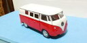 【送料無料】模型車 モデルカー スマートフォルクスワーゲンバスホワイトレッドジャンクkin smart volkswagen bus whitered 132 junk e