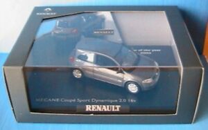 模型車 モデルカー ルノーメガーヌクーペスポーツダイナミックホログラムグレーノレフrenault megane coupe sport dynamique 20 16v hologram grey 143 norev