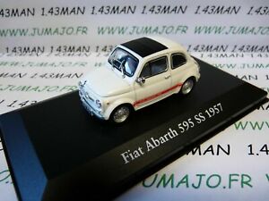 【送料無料】模型車 モデルカー アトラスイソチャパッテフィアットアバルトch17g mythical cars atlas ixo chappatte fiat 500 abarth 595 ss 1957