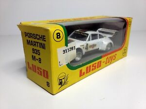【送料無料】模型車 モデルカー ルソトイズポルシェマルティーニ143 luso toys 8 porsche martini 935