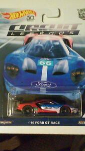 【送料無料】模型車 モデルカー ホットホイールサーキットカーカルチャーフォードレースhot wheels circuit legends car culture 16 ford gt race