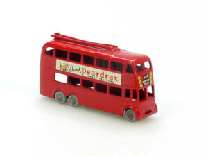 模型車 モデルカー マッチボックスレスニーロンドントロリーバスミントmatchbox 56a lesney london trolley bus peardrax near mint 7010586