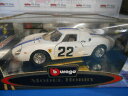 【送料無料】模型車 モデルカー ブブラゴフェラーリモンツァbbu03300 by bburago ferrari 250 lm 22 monza 118
