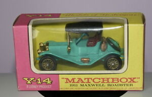 【送料無料】模型車 モデルカー マッチボックスマクスウェルロードスタースケールmatchbox y14 1911 maxwell roadster in 149 scale