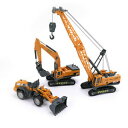 yz͌^ fJ[ gCfN[tH[NtgGWjAOtoy model crane, forklift, excavator engineering alloy classic vehiclesb^m^