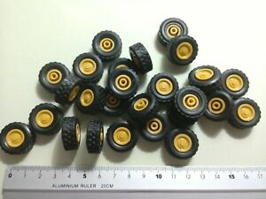 【送料無料】模型車 モデルカー リムタイヤ64 tyres with rims, 150 nzg 22x11x7mm k7