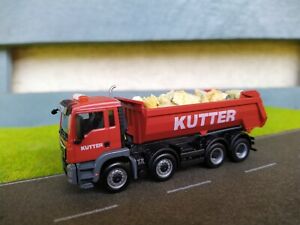 【送料無料】模型車 モデルカー ヘルパカッターメミンゲンマンティッパーherpa kutter memmingen man tgs m tipper with broken stone cargo construction