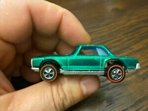 【送料無料】模型車 モデルカー ヴィンテージホットホイールレッドラインメタリックグリーンメルセデスミントvintage hot wheels redline metallic green mercedes 280 sl 1969 hong kong mint