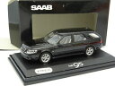 【送料無料】模型車 モデルカー モーターアートサーブエステートシュワルツmotorart 143 saab 95 estate schwarz