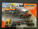 【送料無料】模型車 モデルカー マッチボックスキャブオーバータンカーバッドランダーmatchbox mbx cabover and tanker with badlander gbk70 164(3)