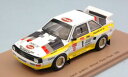 【送料無料】模型車 モデルカー スケールモデルスパークモデルアウディクワトロパイクスピーク143 scale model car spark model aud...