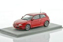 【送料無料】模型車 モデルカー アルファロメオレッドスパークalfa romeo 147 gta red 143 spark s0485