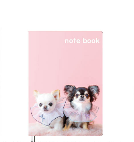 【予約販売】 チワワ犬のUNI＆EBI 2025年 A5ノート帳 No25239