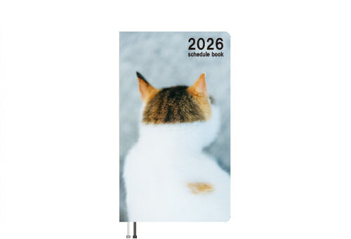 【予約販売】 あおいとり 猫 2026年 ポケットスケジュール帳 PO26115