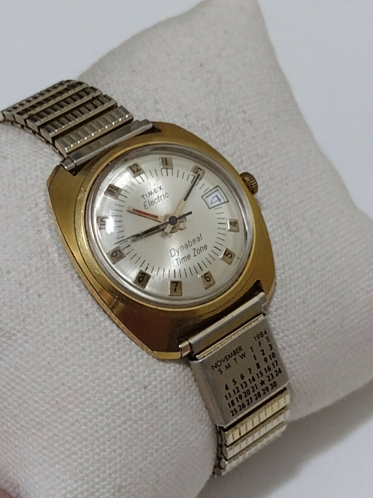 【送料無料】　腕時計　ヴィンテージvintage 1970s timex electric time zone make an er