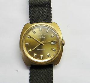 【送料無料】腕時計　ウォッチメンズビンテージポンティアックメモマチックwonderful mens vintage pontiac hydraulica memomatic wristwatch