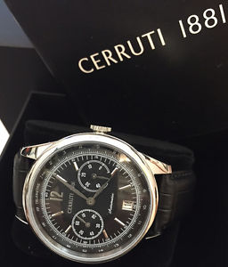 【送料無料】腕時計　ウォッチデザイナーブランドパワーリザーブcerruti automatik uhr designer brand 1881 sehr schn mit gang reserve anzeige