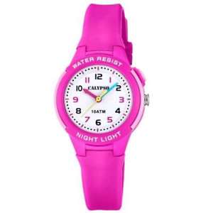 【送料無料】腕時計　ウォッチカリプソジュニアソロテンポピンクorologio calypso junior solo tempo gomma rosa k60691