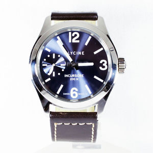 【送料無料】腕時計　ウォッチグリシンポンドorologio glycine incursore kmu 46 380418 tplb8