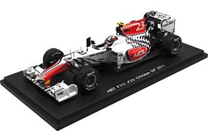 【送料無料】模型車　モデルカー　スポーツカースパークビタントニオリウッツィグランプリspark 143 2011 hrt f111 vitantonio liuzzi chinese grand prix