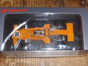 【送料無料】模型車　モデルカー　スポーツカースパークピーターマクラーレン＃インディspark 143 peter revson mclaren m16 86 indy 500 1971 resin bnib s3140