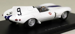 【送料無料】模型車　モデルカー　スポーツカースパークスケールジャガータイプルマンウォルターズスピアモデルカーspark 143 scale s2132 jaguar dtype le mans 1955 walters spear resin model car