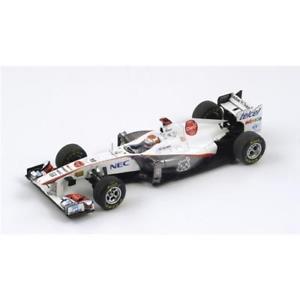 【送料無料】模型車　モデルカー　スポーツカーザウバー＃グランプリモンテカルロホワイトグレースパークsauber f1 c30 16 gp montecarlo 2011 kkobayashi white grey met spark 143 sj005