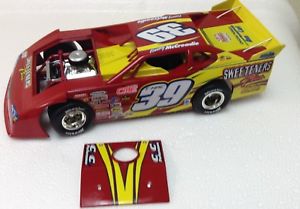 【送料無料】模型車　モデルカー　スポーツカーモデル＃プラスポンティアックadc 124 dirt late model 2006 39 tim mccreadie sweetners plus pontiac