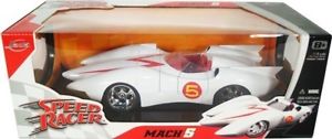 【送料無料】模型車 モデルカー スポーツカースピードレーサーマッハモデルjm 2123083 jada jada 91879 speed racer mach 5 white 118 model