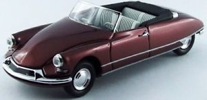 【送料無料】模型車　モデルカー　スポーツカーリオリシトロエンカブリオボルドーモデルjm2134082rio ri4428 citroen ds 19 cabrio 1962 bordeaux 143 model