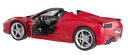 【送料無料】模型車　モデルカー　スポーツカーマテルホットホイールフェラーリスパイダーmattel hot wheels 118 ferrari 458 spider 2012red