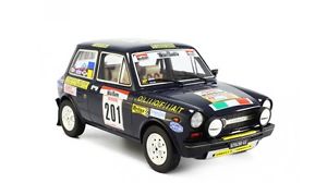 【送料無料】模型車　モデルカー　スポーツカーアバルトサンマルティーノラリー＃autobianchi a112 abarth san martino rally 1977 bettega 201 laudoracing 118