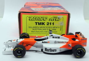 【送料無料】模型車　モデルカー　スポーツカースケールキットマクラーレンメルセデスオーストラリアtameo 143 scale built kittmk211 mclaren mercedes mp411 australian gp 1996