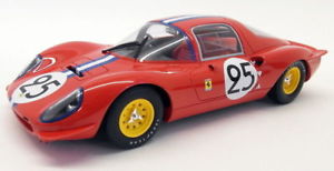 【送料無料】模型車　モデルカー　スポーツカースケールフェラーリディノ＃ルマンモデルカーcmr 118 scale 040 ferrari dino 206s 25 24h le mans 1966 red resin model car