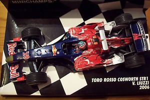 【送料無料】模型車　モデルカー　スポーツカートロロッソコスワースビタントニオリウッツィ143 toro rosso cosworth str1 vitantonio liuzzi 2006