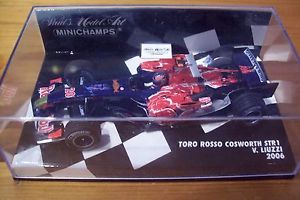 【送料無料】模型車　モデルカー　スポーツカートロロッソコスワースビタントニオリウッツィ143 toro rosso cosworth str1 vitantonio liuzzi 2006