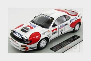 【送料無料】模型車　モデルカー　スポーツカートヨタセリカグアテマラ＃ラリーサインツモヤトップtoyota celica gt4 2 winner rally rac 1992 sainz moya topmarques 118 top034b mo