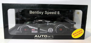 【送料無料】模型車　モデルカー　スポーツカーベントレースピードルマンハーバートブラバム＃autoart 118 80353 bentley speed 8 le mans 24h 2003 2nd herbert brabham 8