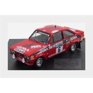 【送料無料】模型車　モデルカー　スポーツカーフォードイングランドエスコート＃ラリークラークペグtfford england escort mkii 6 winner rally rac 1976 clark pegg trofeu 143 tf1010