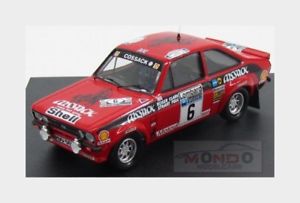 【送料無料】模型車　モデルカー　スポーツカーフォードイングランドエスコート＃ラリークラークペグtfford england escort mkii 6 winner rally rac 1976 clark pegg trofeu 143 tf1010