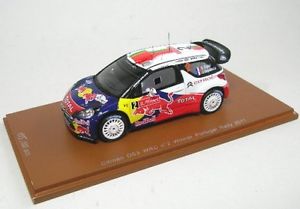 【送料無料】模型車　モデルカー　スポーツカーシトロエンラリーポルトガルcitroen ds3 wrc 2 winner rally portugal 2011