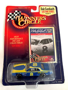 【送料無料】模型車　モデルカー　スポーツカーデイルアーンハートボーナスダッジnascar dale earnhardt winners circle 1997 bonus car 164 1975 dodge