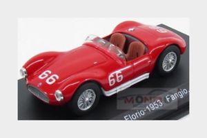 【送料無料】模型車　モデルカー　スポーツカーマセラティマセラティクモ＃タルガフローリオmaserati a6gcs spider 66 targa florio 1953 jm fangio sstand 143 mascol 00