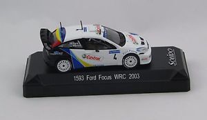 【送料無料】模型車　モデルカー　スポーツカーフォードフォーカスソリッドミントボックスford focus 1593 wrc 2003 143 solid mint box