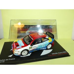 【送料無料】模型車　モデルカー　スポーツカーシトロエンクサララリードフランスアルザスミュラーcitroen xsara wrc rally de france alsace 2010 y muller altaya 143 42me