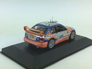 【送料無料】模型車　モデルカー　スポーツカーヒュンダイアクセントラリーカーモデルシルバーオレンジhyundai accent wrc 2004 rally car model beres stary 143 silver orange