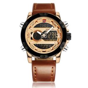 【送料無料】ファッションカジュアルスポーツウォッチnaviforce uomo fashion casual display sport militare orologio da polso di h0l6